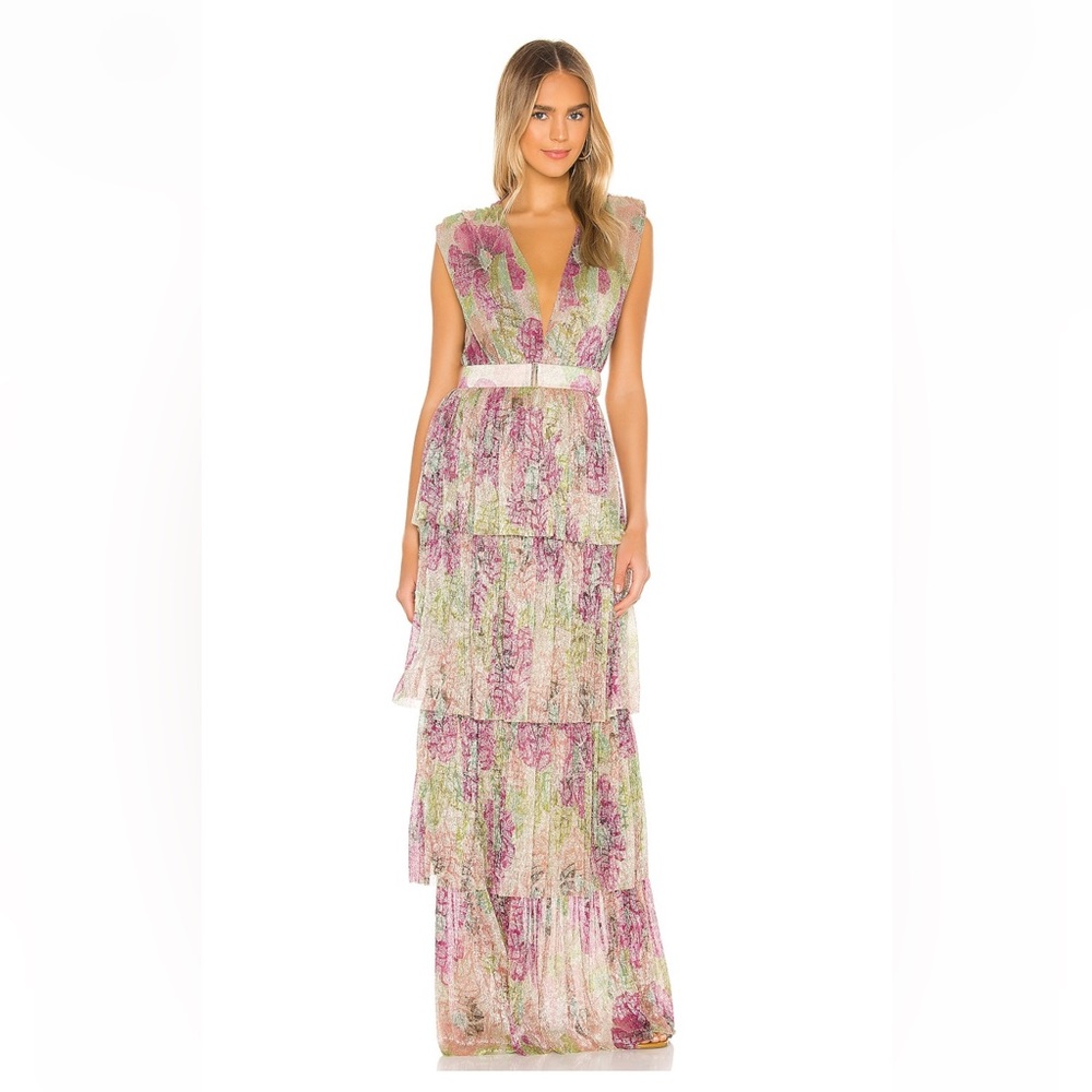 Sabina Musayev Skylar Gown- Orchid Bloom